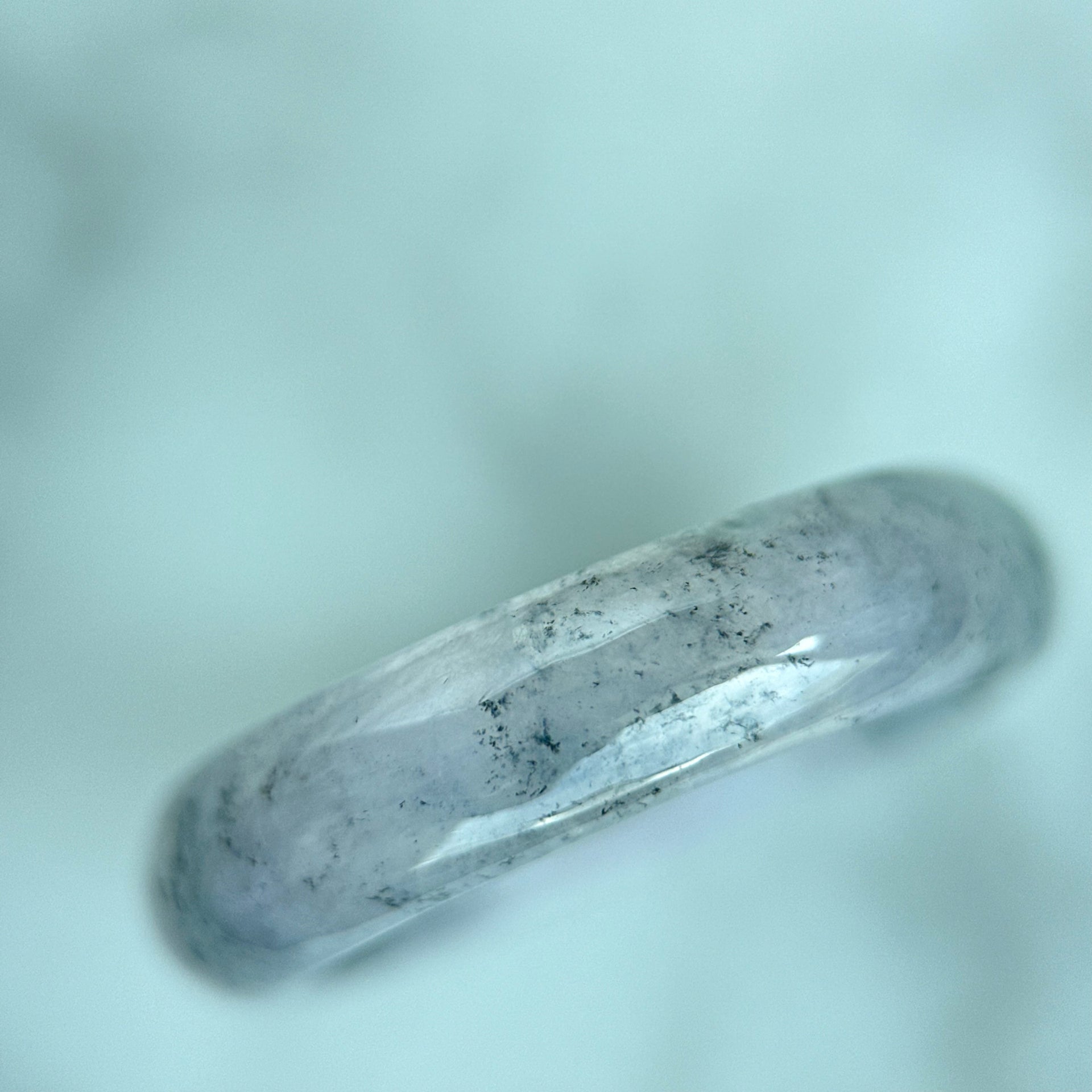 Icy Lavender Wuji Jadeite Ring