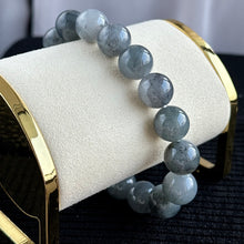 Load image into Gallery viewer, Cloudveil Peaks 13.0mm Jadeite Bracelet 云岚峰影
