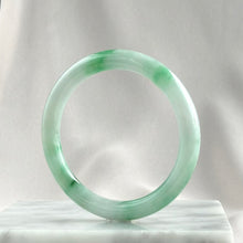 Load image into Gallery viewer, Celestial Silks Rounded Jadeite Bangle 53.1mm 天丝翠韵
