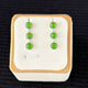 Spring Bamboo Cascade Nephrite Earrings 翠竹滴露
