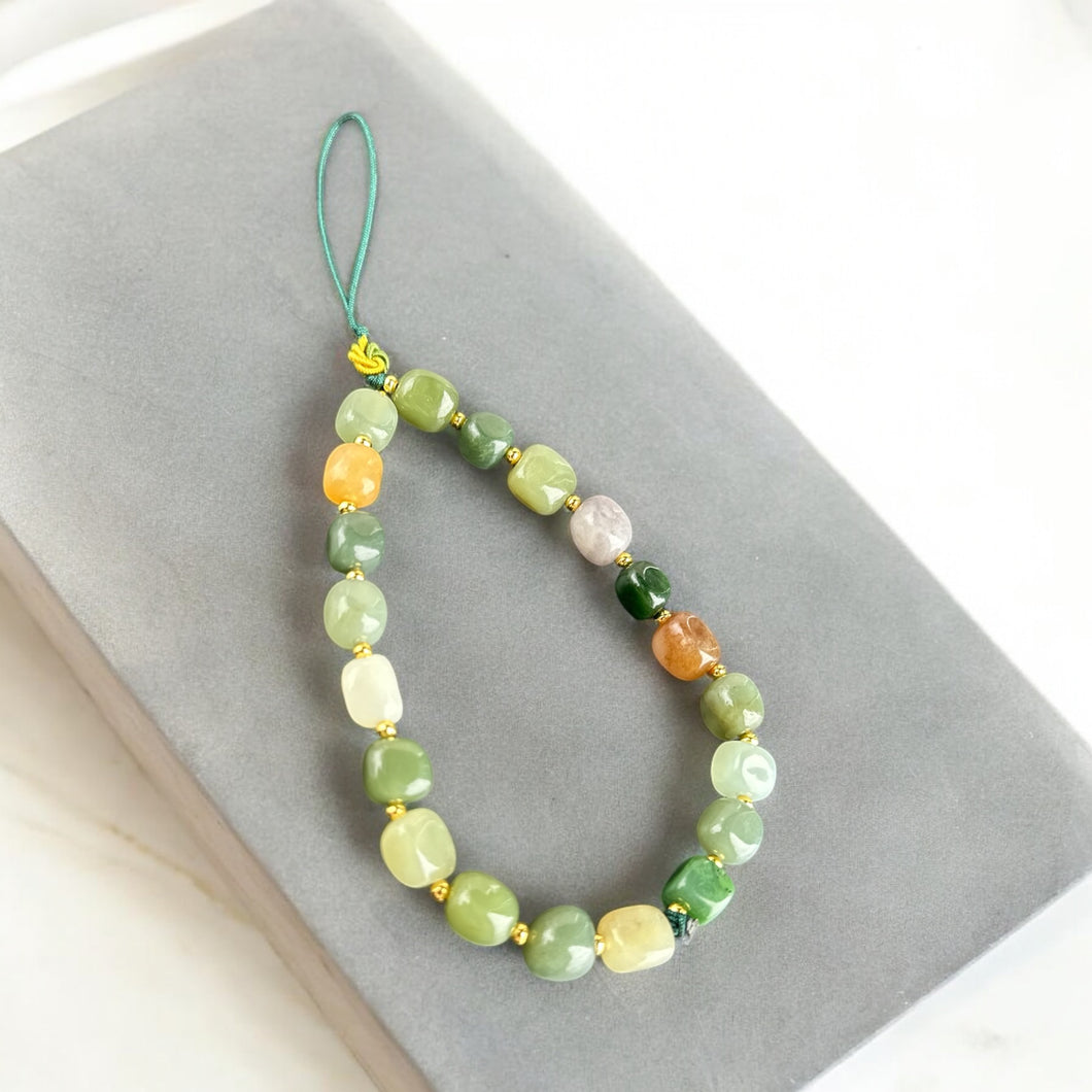 Nephrite Jade Bracelet Phone Strap