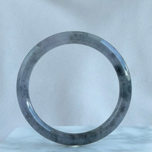 Twilight over the Silk Road Jadeite Bangle 54.8mm 西域晚霞