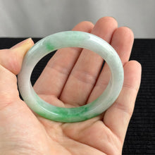 Load image into Gallery viewer, Celestial Silks Jadeite Bangle 54.5mm 天丝翠韵
