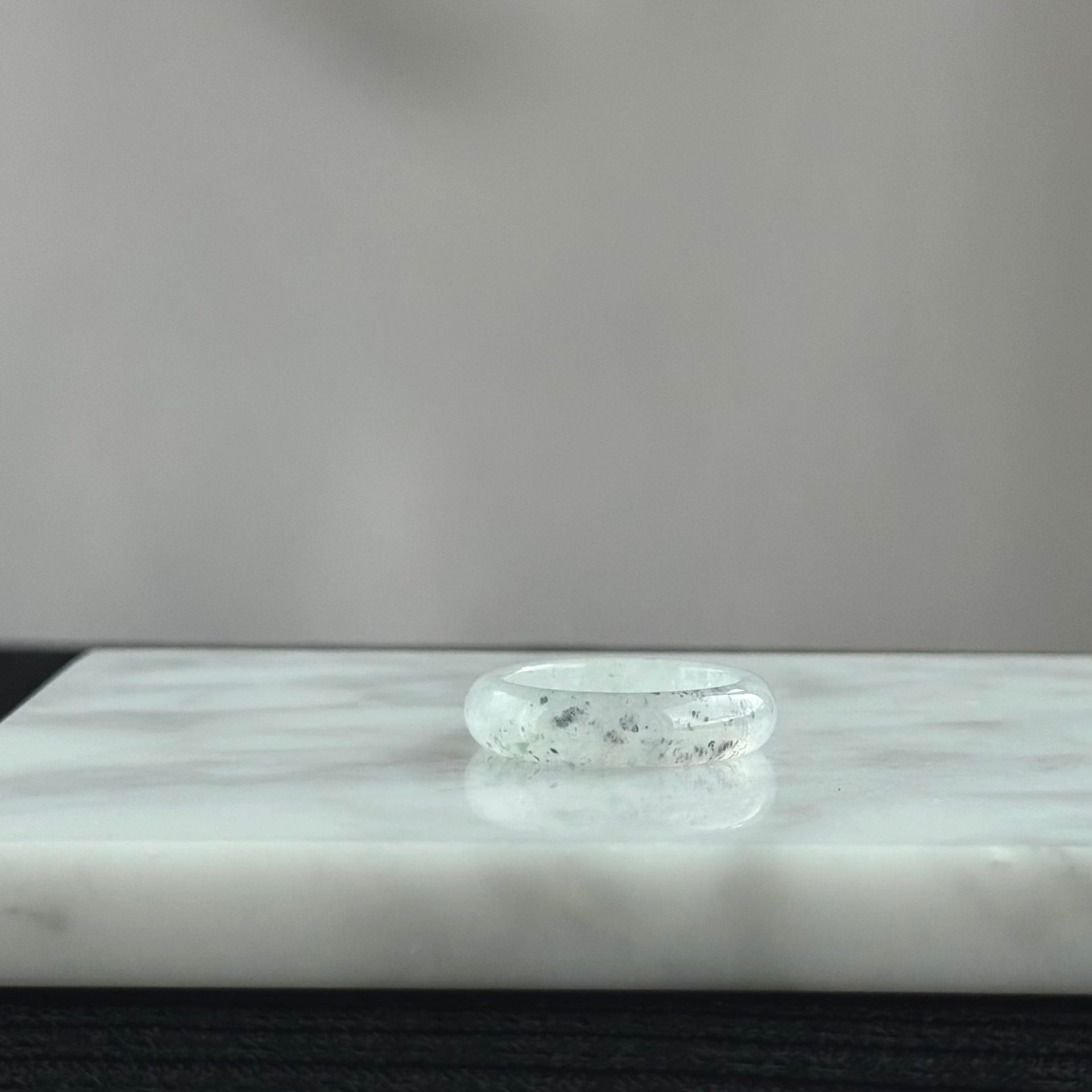 The Stardust Galaxy: Zen Horizon 18.0mm Jadeite Ring 星辰流光