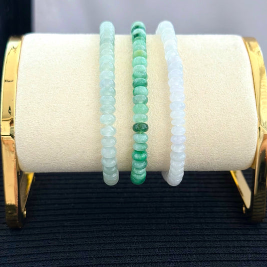 Flow Harmony Jadeite Bracelet 流韵之环