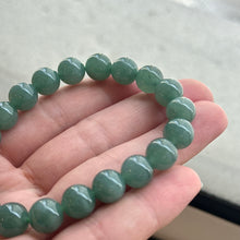 Load image into Gallery viewer, 30386 Translucent and Jelly-like Blue Burmese Type A Jade Beaded Bracelet
