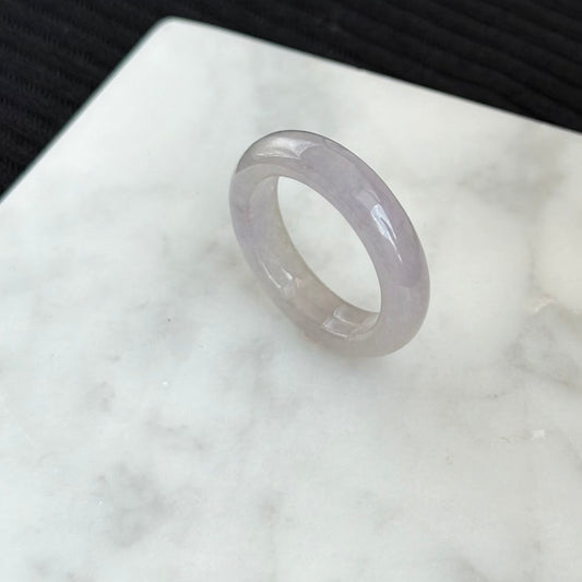 19.0mm Wisteria Dream Jadeite Ring 紫藤梦影