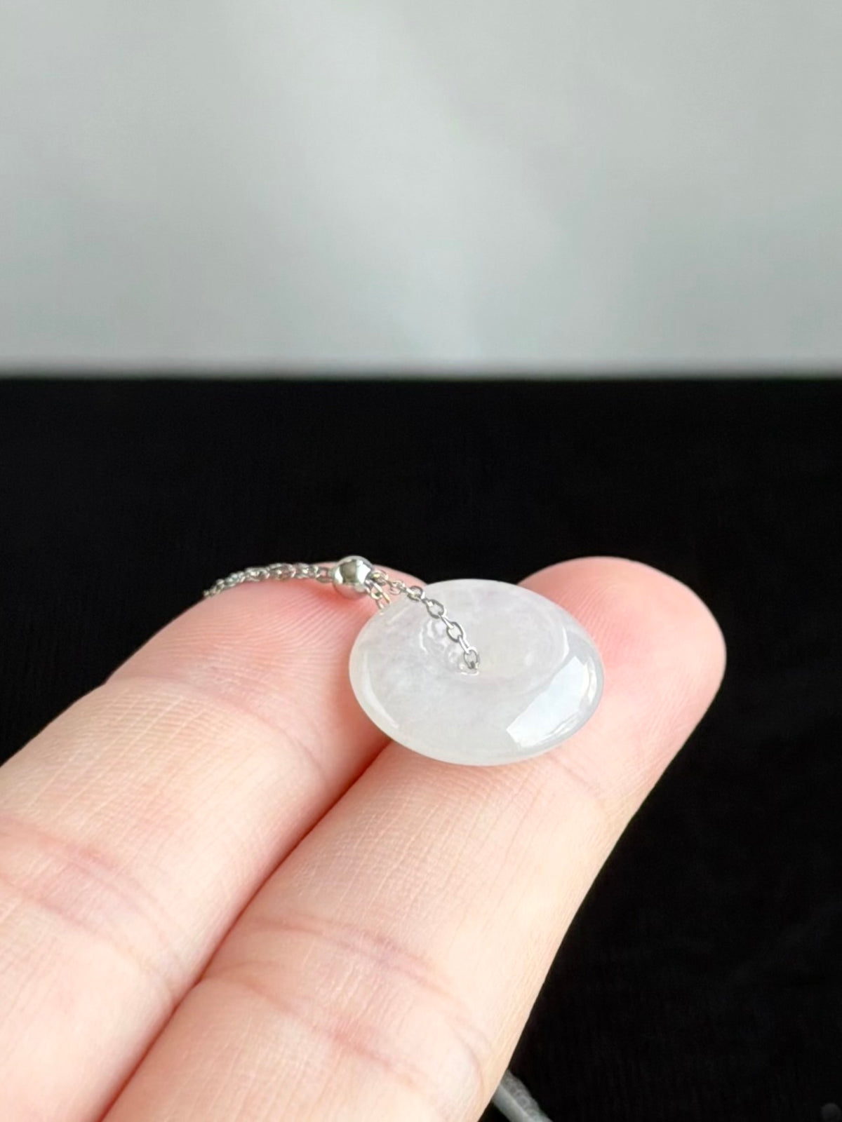 Clair de Lune Jadeite Pendant 月光曲