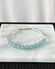 Glacier Arc Jadeite Cuff Bracelet