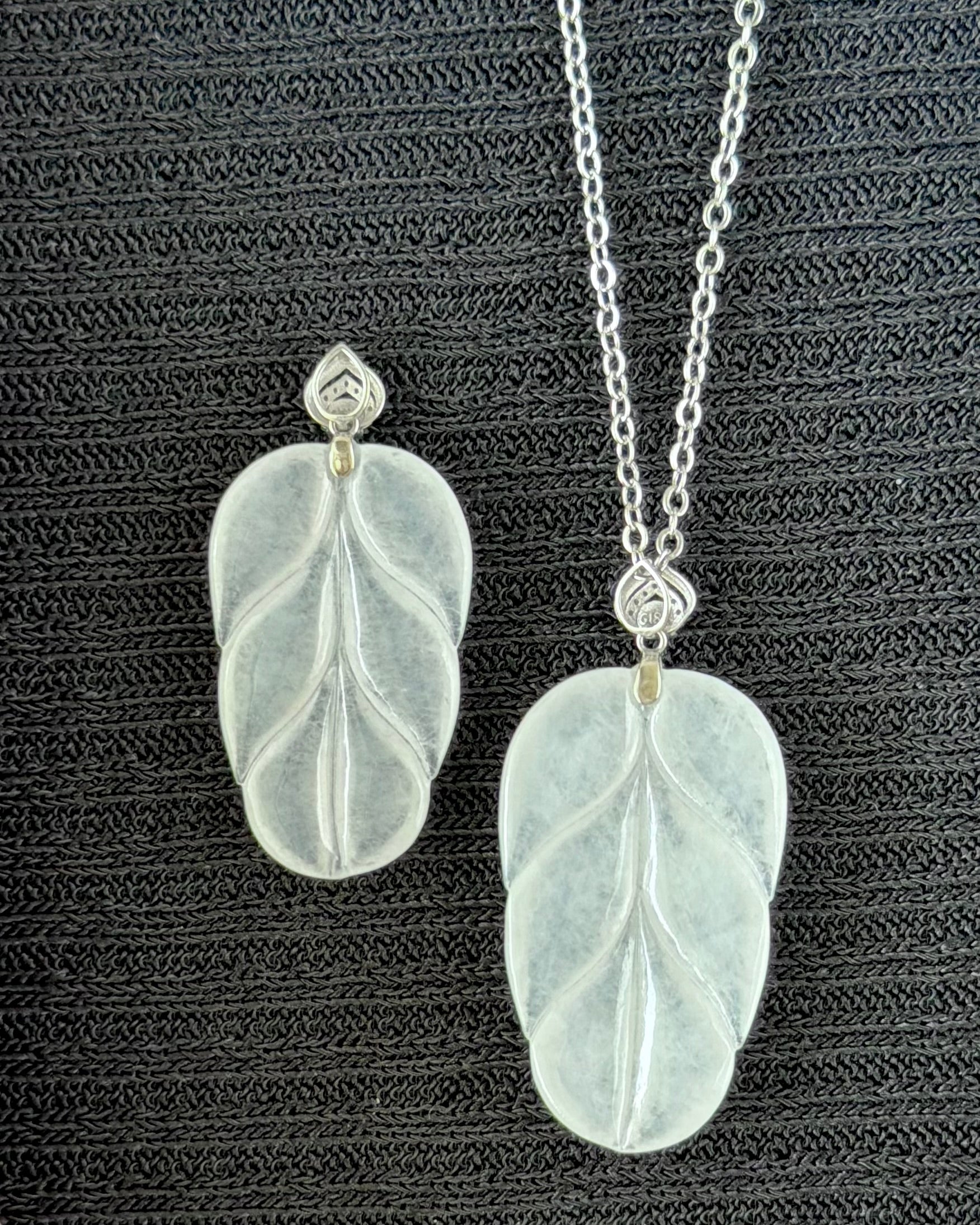 First Frost of Hokkaido Jade Pendant 北海道初雪 (Preview)