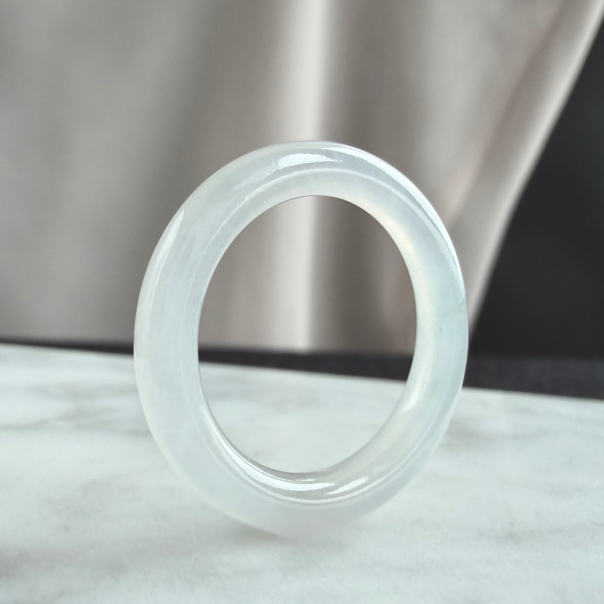 18.0mm Quiet Halo Jadeite Ring 静晖