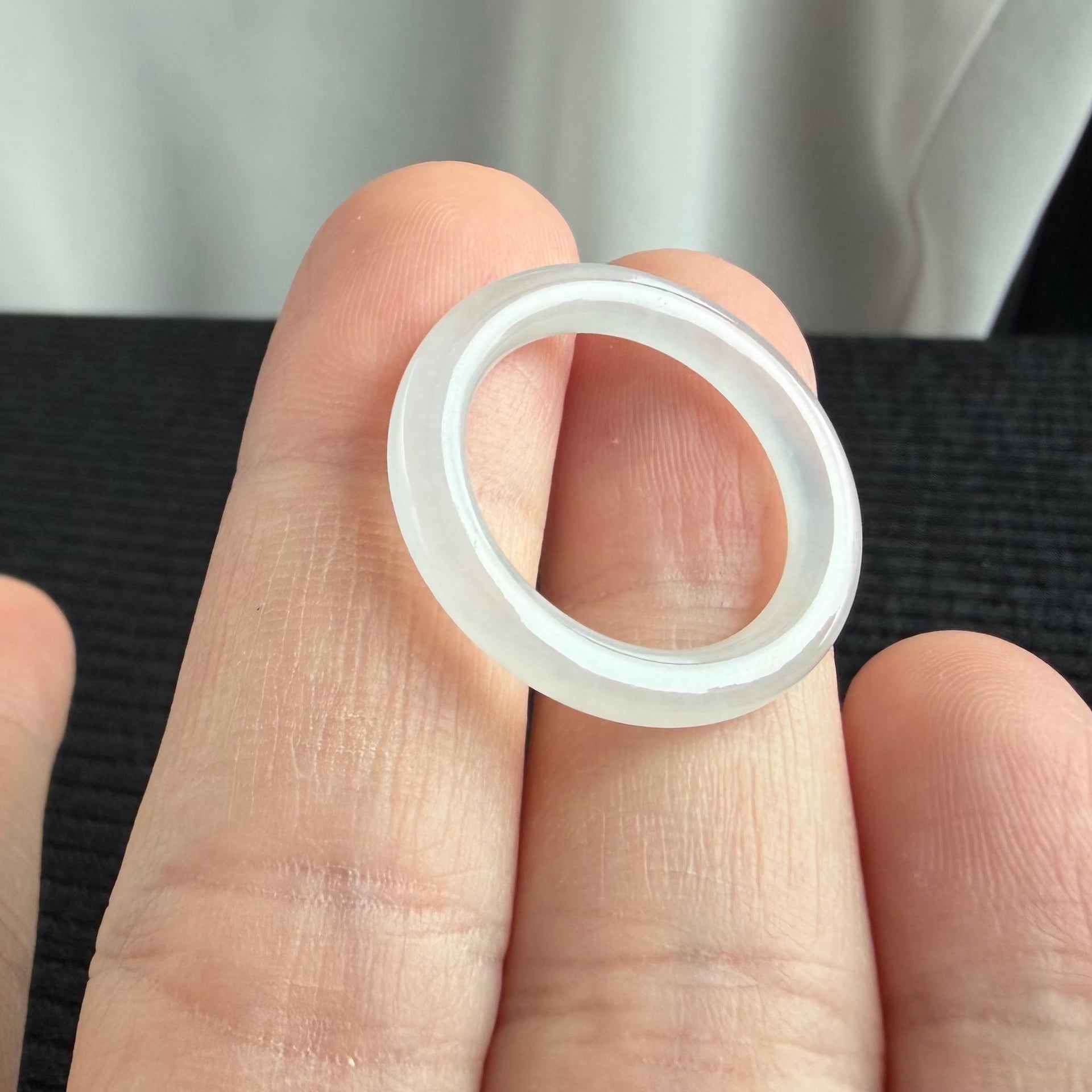 18.0mm Quiet Halo Jadeite Ring 静晖