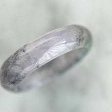 Load image into Gallery viewer, Icy Lavender Wuji Jadeite Ring
