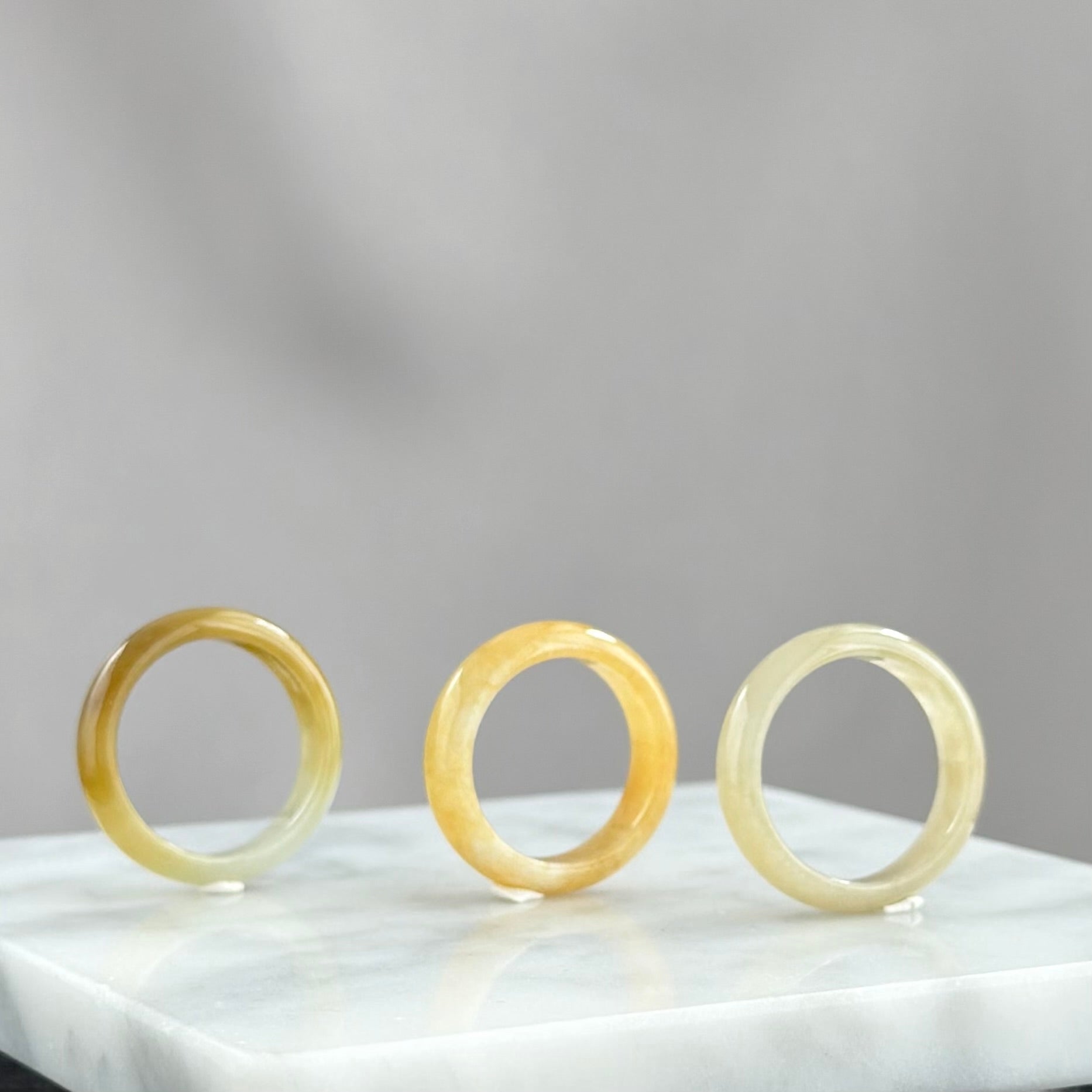 The Gilded Harvest Series Jadeite Ring 金秋丰华