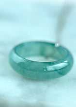 Load image into Gallery viewer, 15.2mm Glacier Blue Jadeite Ring
