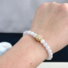 Load image into Gallery viewer, Lotus Harmony Jade Bracelet
