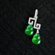 Harmony in Pairs Jadeite Pendant 和合之缘