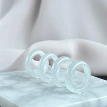 Load image into Gallery viewer, (Restocked) Icy White Jadeite Ring
