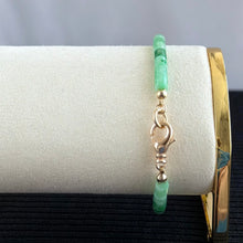 Load image into Gallery viewer, Bamboo Whisper Jadeite Bracelet 竹语
