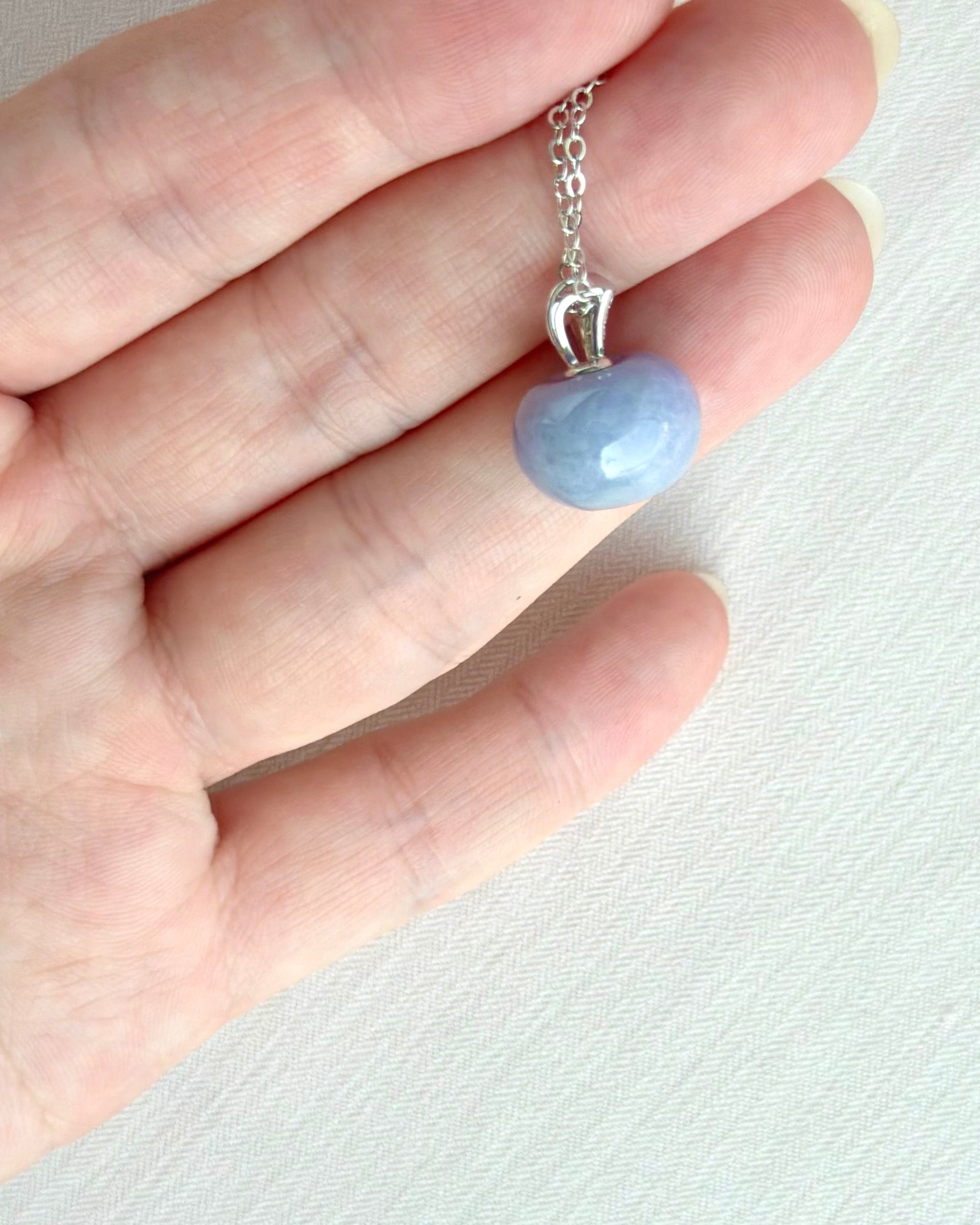 The Lavender Orchard Jade Pendant 紫露华果 (Preview)