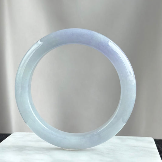 Dawn Over Violet Skies Jadeite Bangle 54.2mm 晓空紫韵