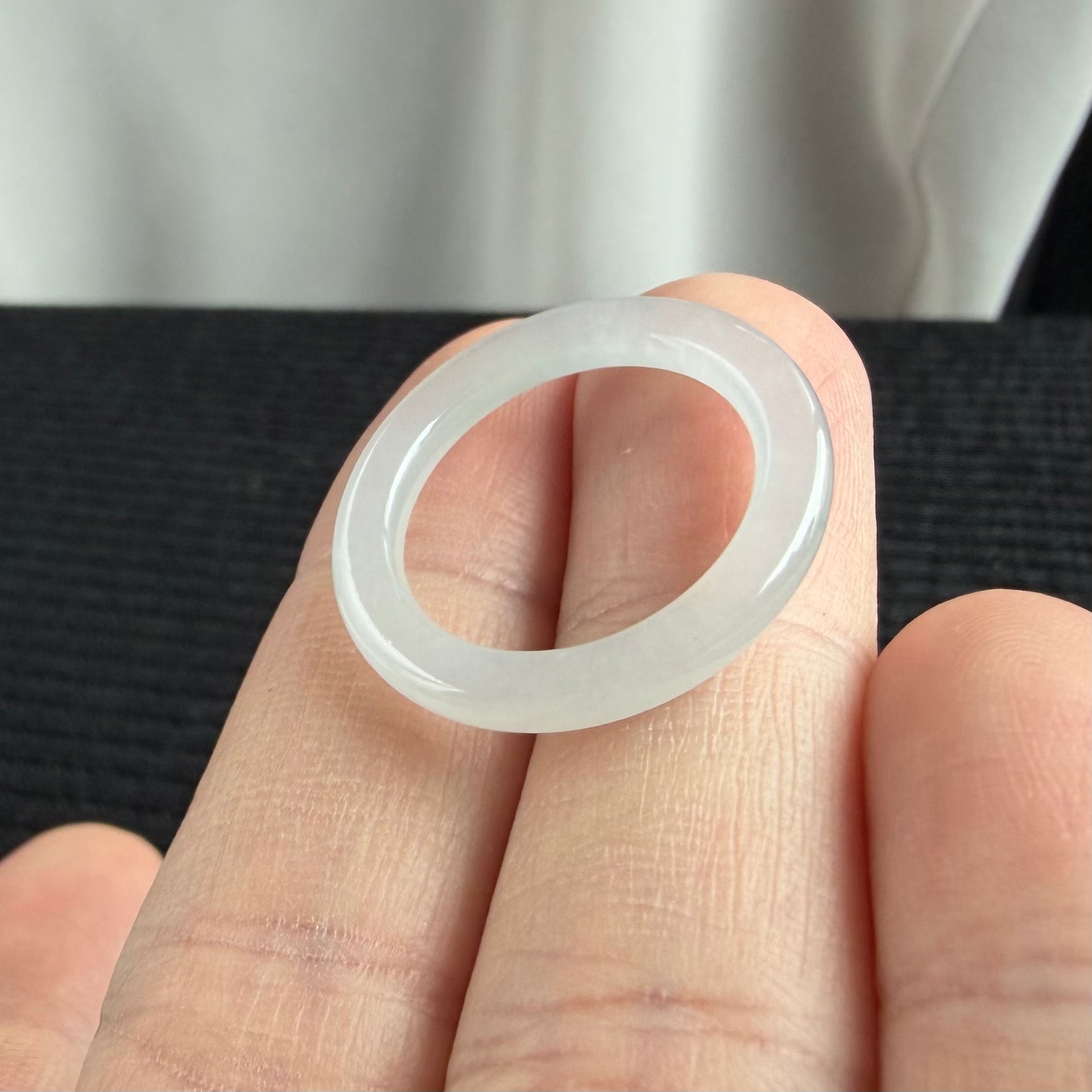 18.0mm Quiet Halo Jadeite Ring 静晖