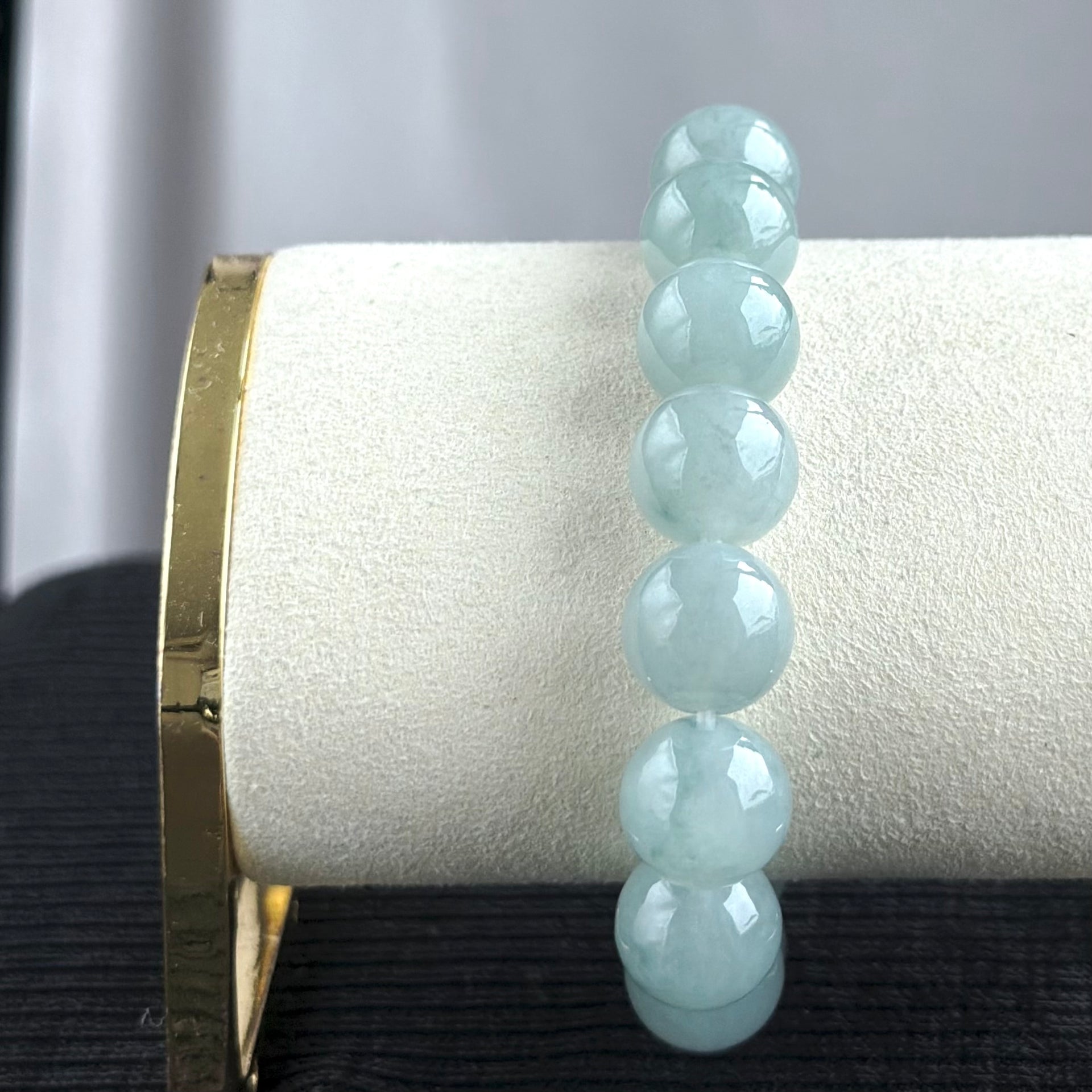 Northern Skies 12.6mm Jade Bracelet 北境天光