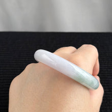 Load image into Gallery viewer, Morning Glow Bloom Jadeite Bangle 52.0mm 晨曦初绽
