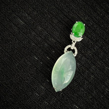 Load image into Gallery viewer, The Lake of Glass Jadeite Pendant 镜湖之心
