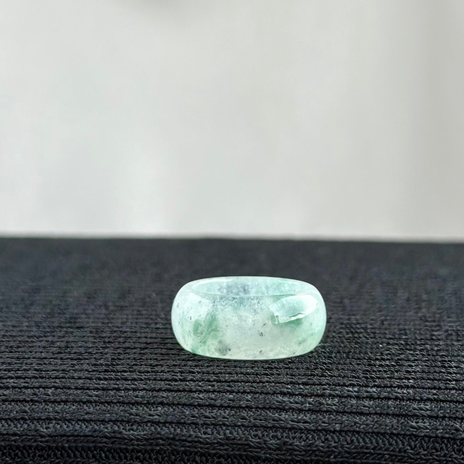 The Stardust Galax: Cosmic Ink 20mm Jadeite Ring 星辰流光