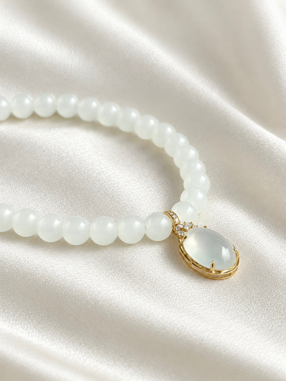 A Heart of Ice Jadeite Pendant 冰心 (Preview)
