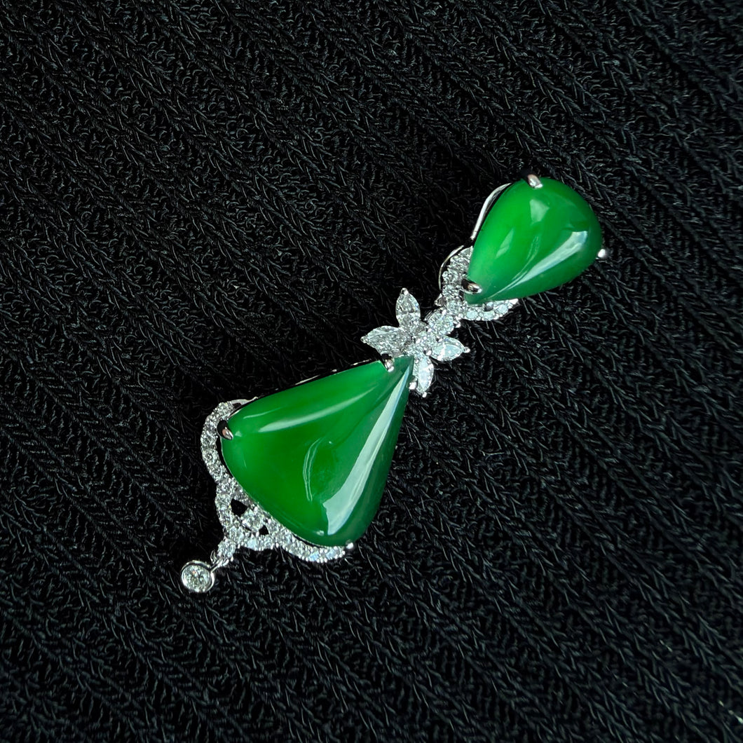 Heart of Fortune Jadeite Pendant 福心之源