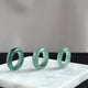The Teal Aurora Jadeite Ring 翠影极光