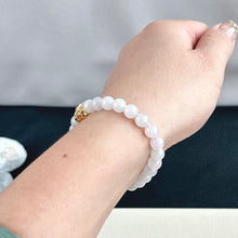 Load image into Gallery viewer, Lotus Harmony Jade Bracelet
