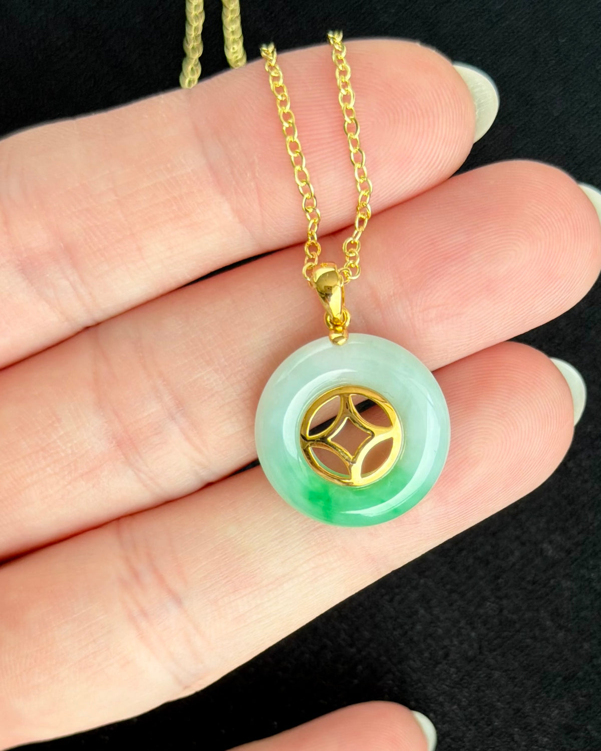 Guardian Moon Jade Pendant 护月平安 (Preview)