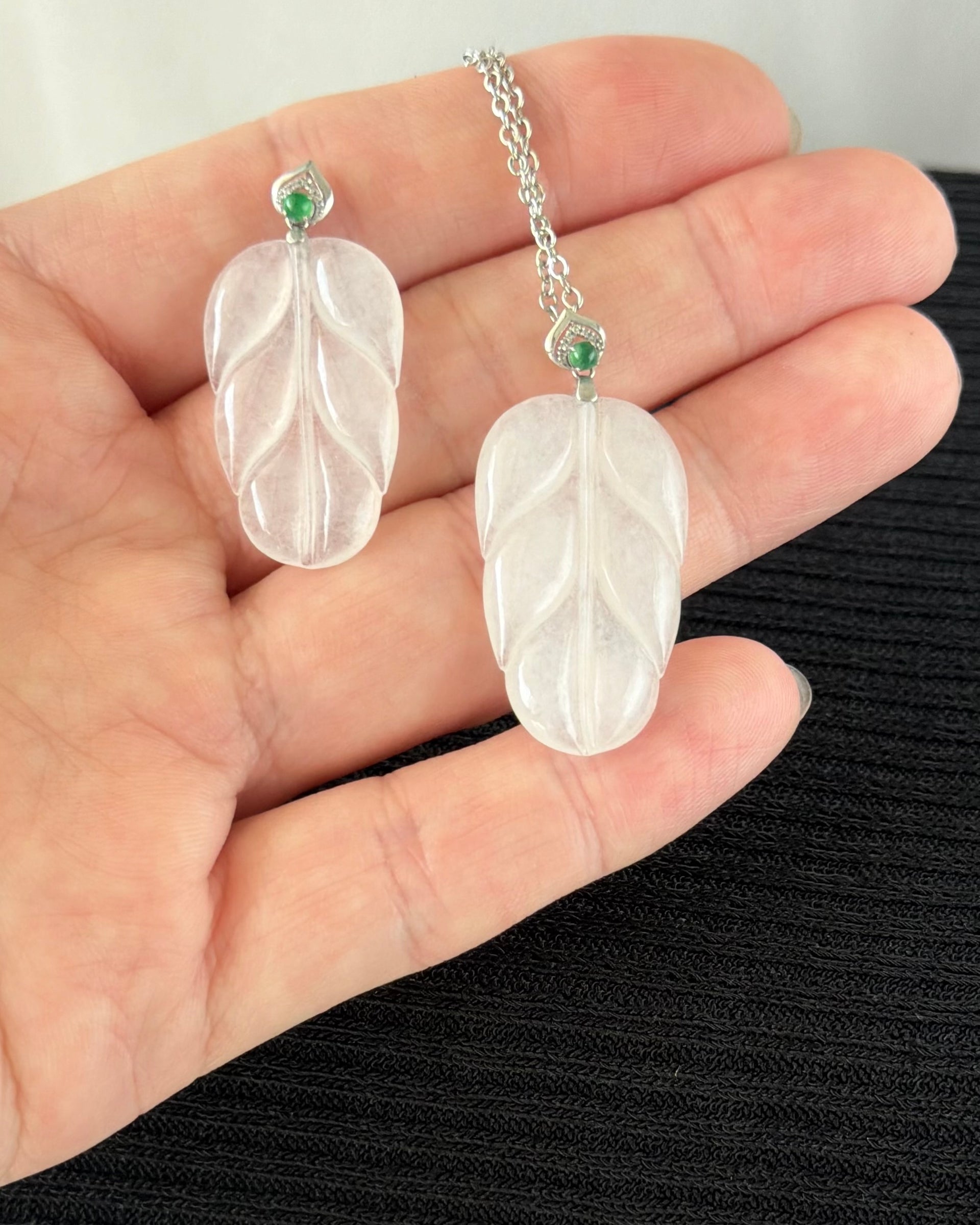 First Frost of Hokkaido Jade Pendant 北海道初雪 (Preview)