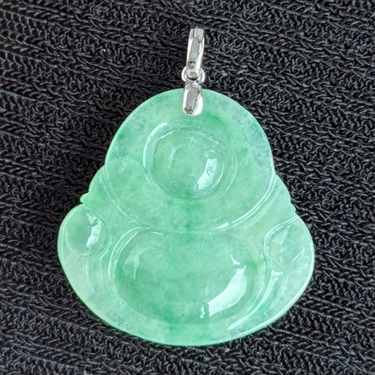 The Guardian of Abundance Jadeite Pendant 福禄呈祥