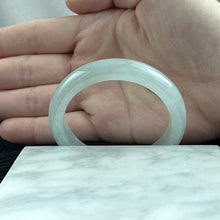 Load image into Gallery viewer, Whispers of Frost Jadeite Bangle 53.7mm 霜语

