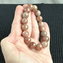 Load image into Gallery viewer, Autumn Blush 12.5mm Jadeite Bracelet 秋霞流光
