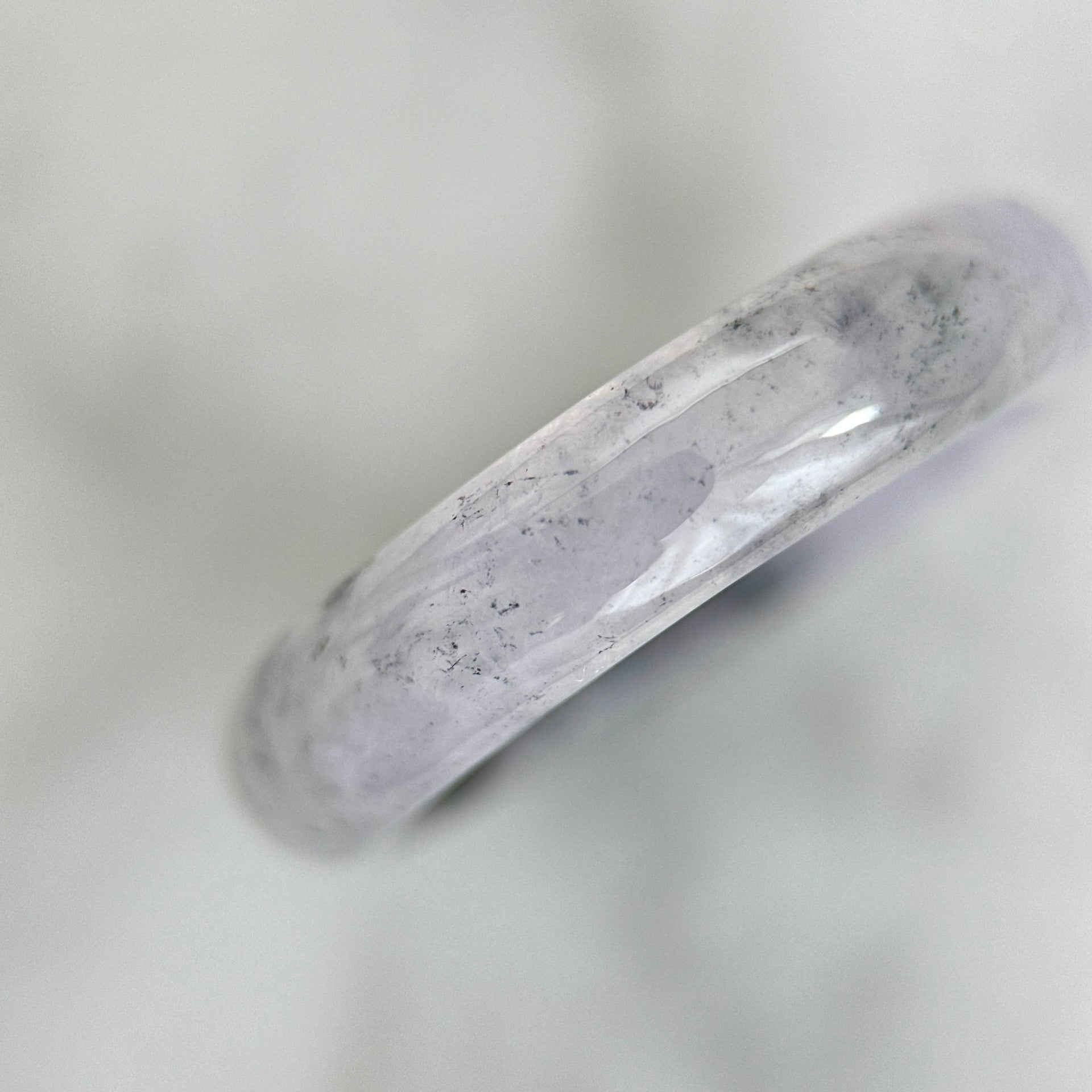Icy Lavender Wuji Jadeite Ring