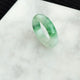 17.3mm Bamboo Dream Jadeite Ring 竹梦青烟