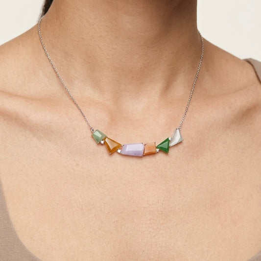Prism of the Secret Garden Jadeite Pendant 庭园幻影