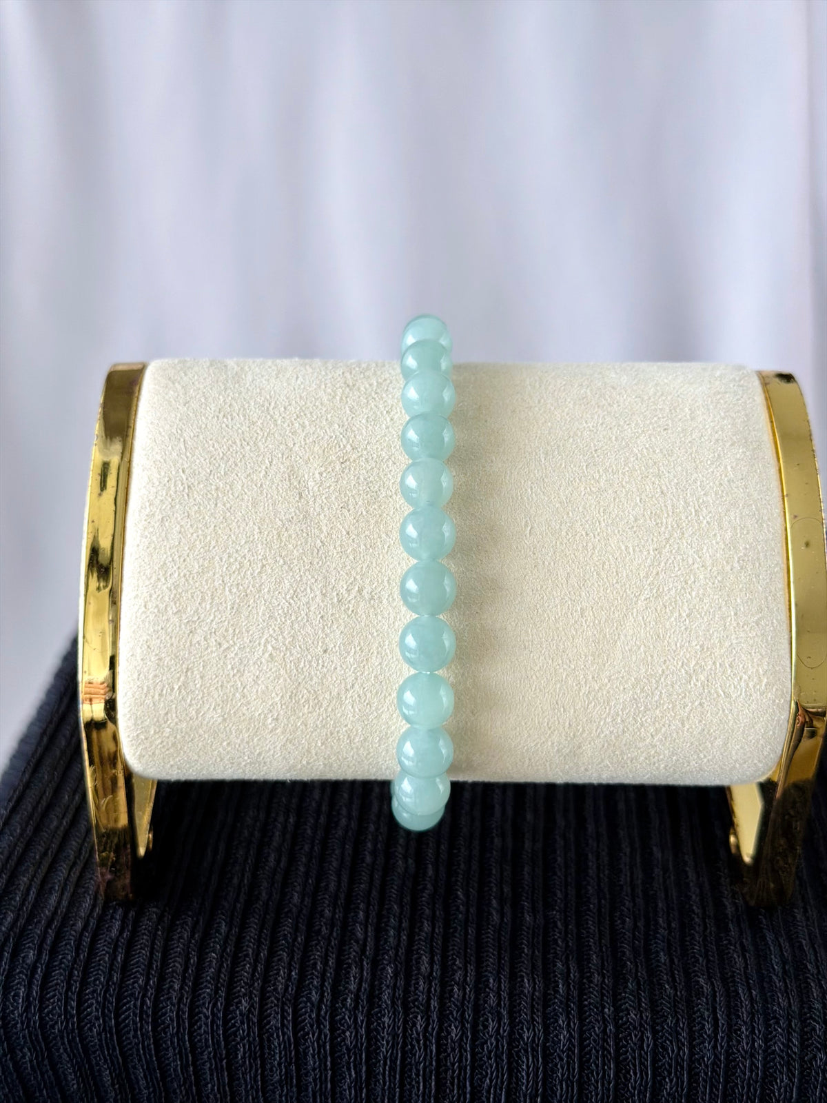 Clear Waters 7mm Jadeite Bracelet 绿水 (Preview)