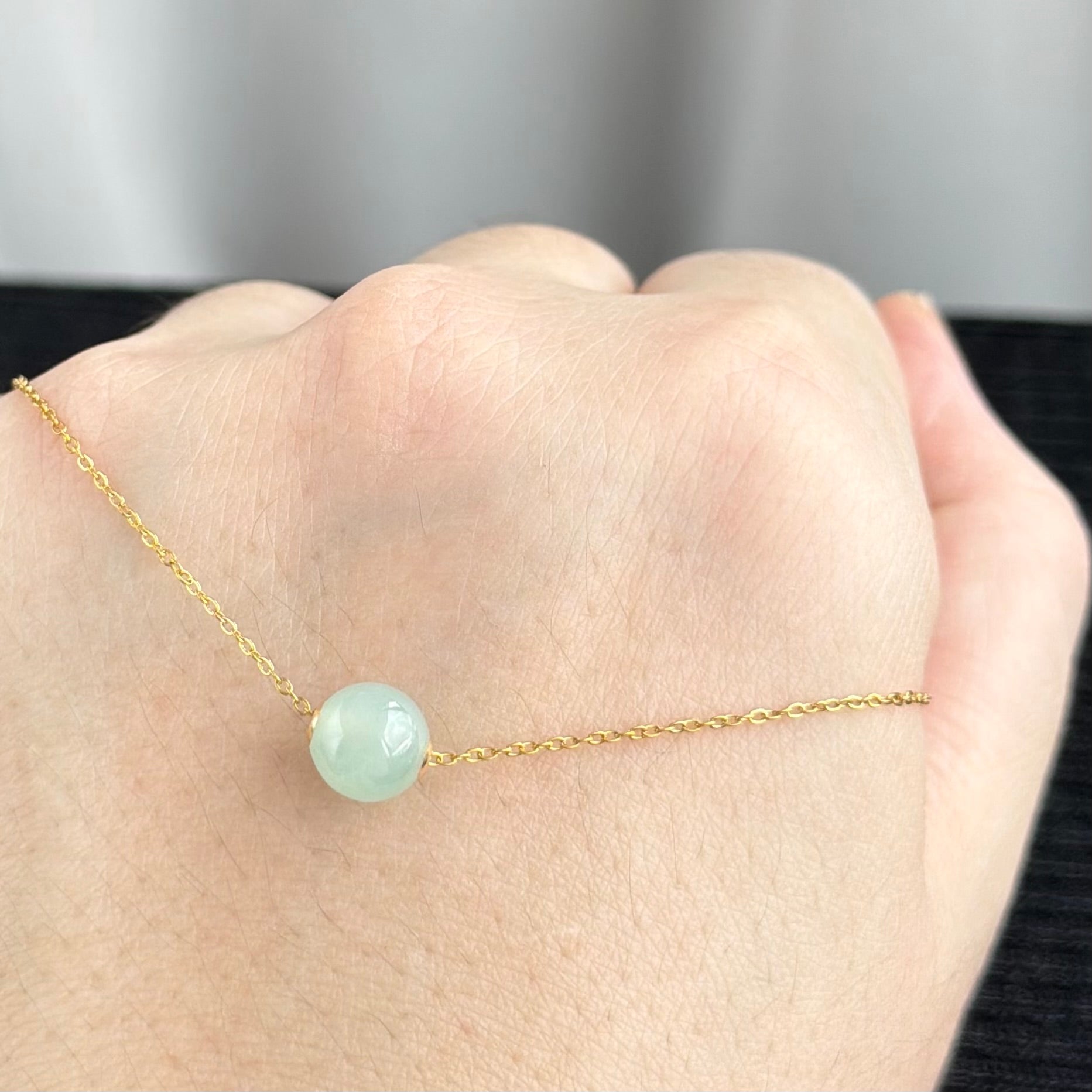 Mintlight Jadeite Pendant 薄荷清晖