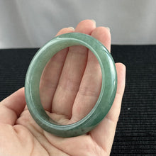 Load image into Gallery viewer, Emerald River Jadeite Bangle 56.7mm 翡翠潺潺
