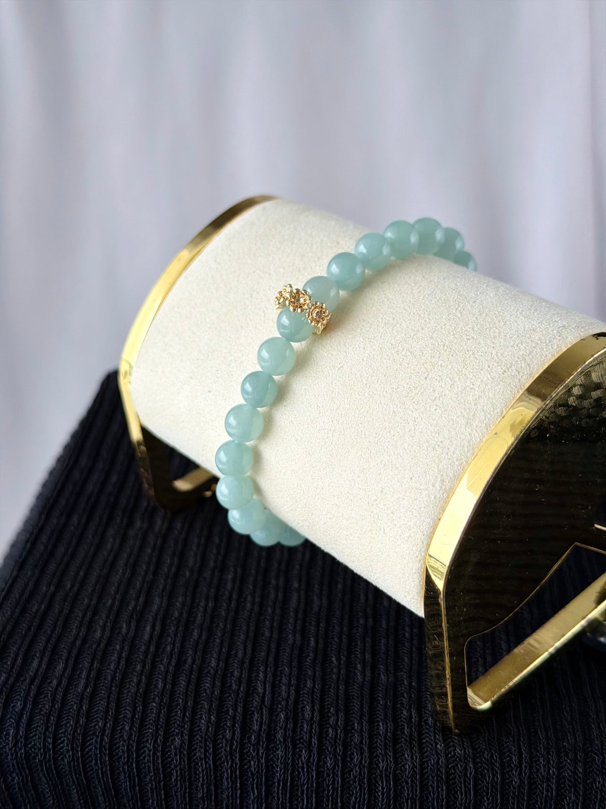 Clear Waters 7mm Jadeite Bracelet 绿水 (Preview)