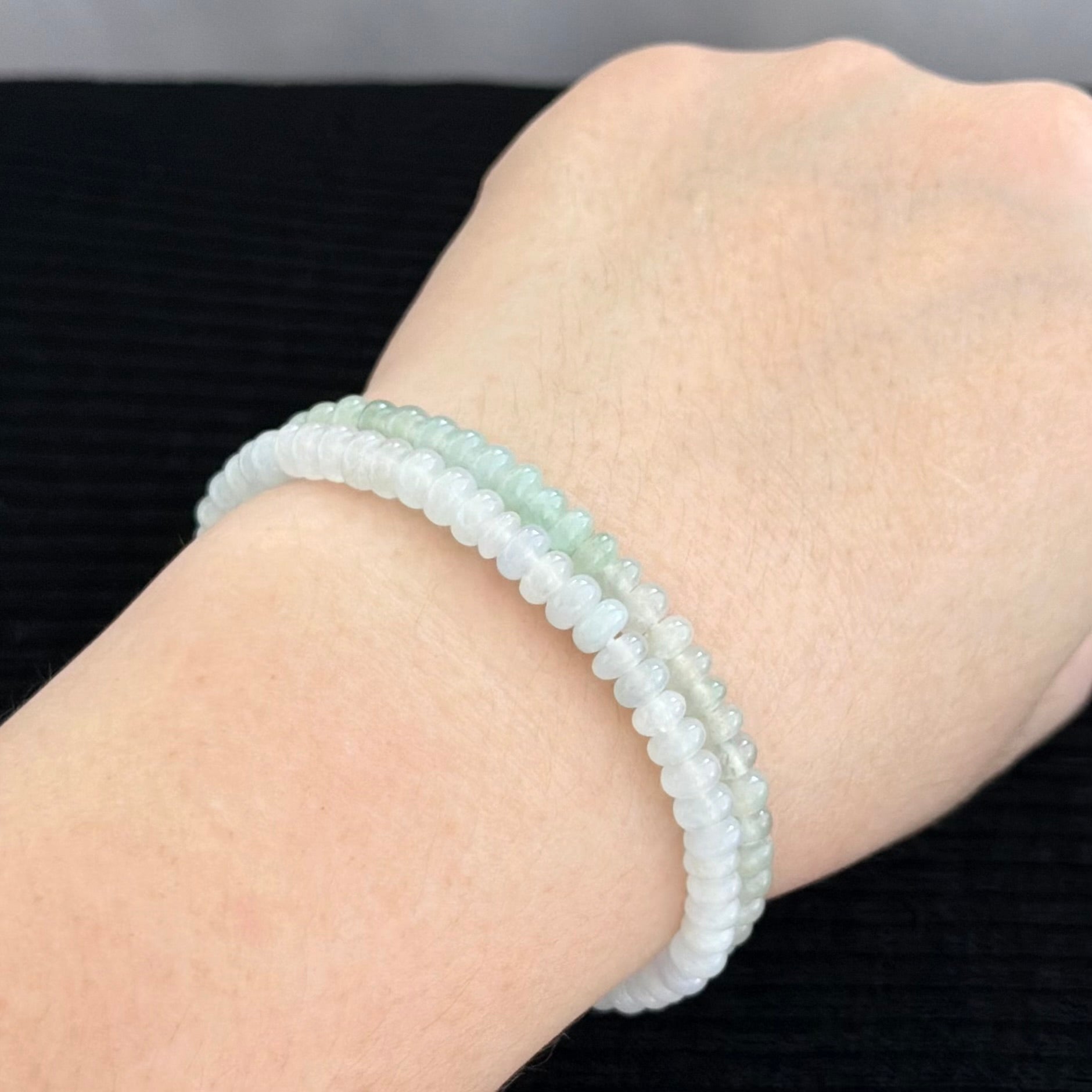Flow Harmony Jadeite Bracelet 流韵之环