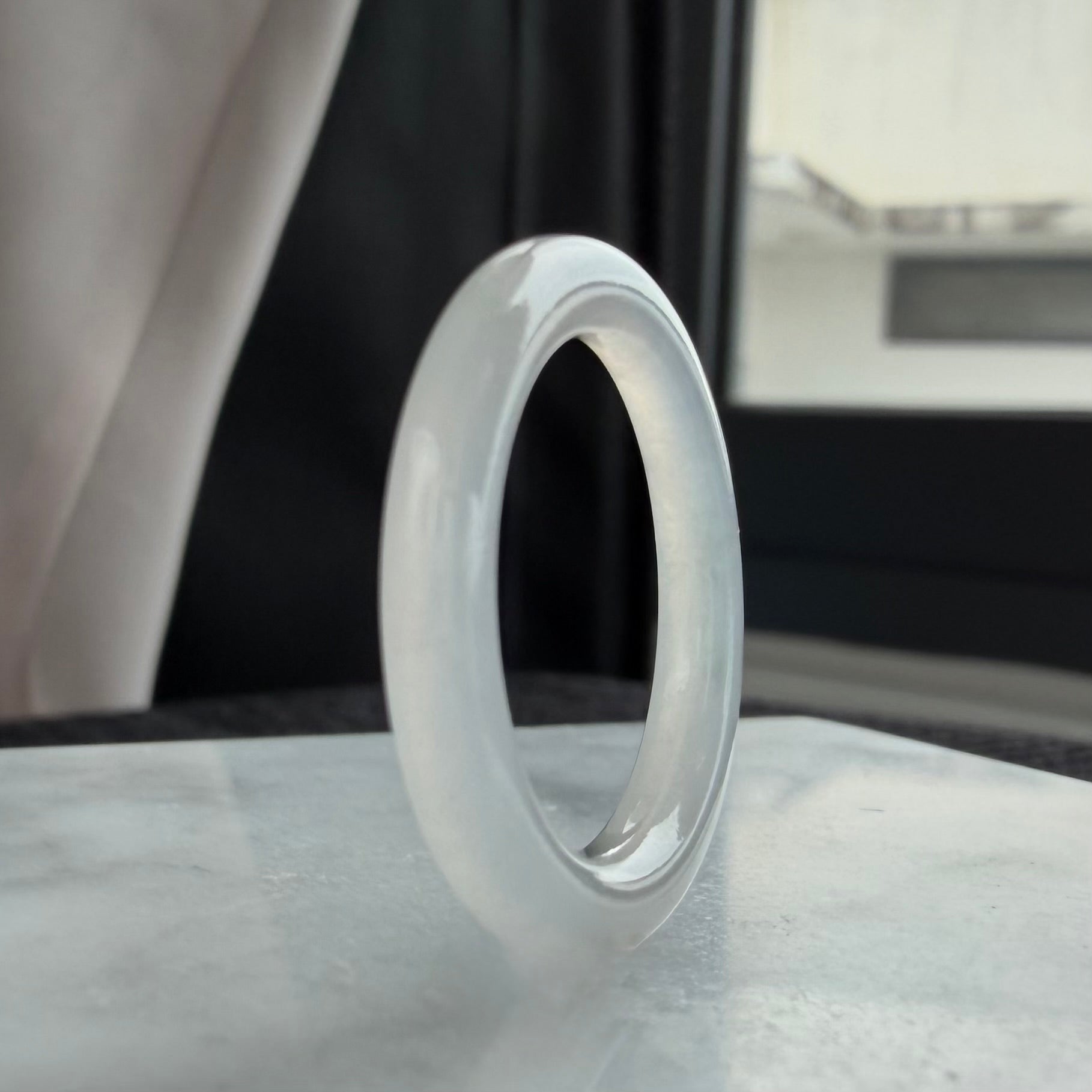 18.0mm Quiet Halo Jadeite Ring 静晖