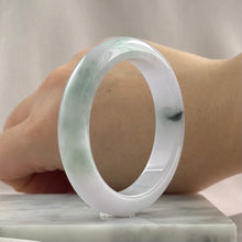 Load image into Gallery viewer, Morning Glow Bloom Jadeite Bangle 52.0mm 晨曦初绽
