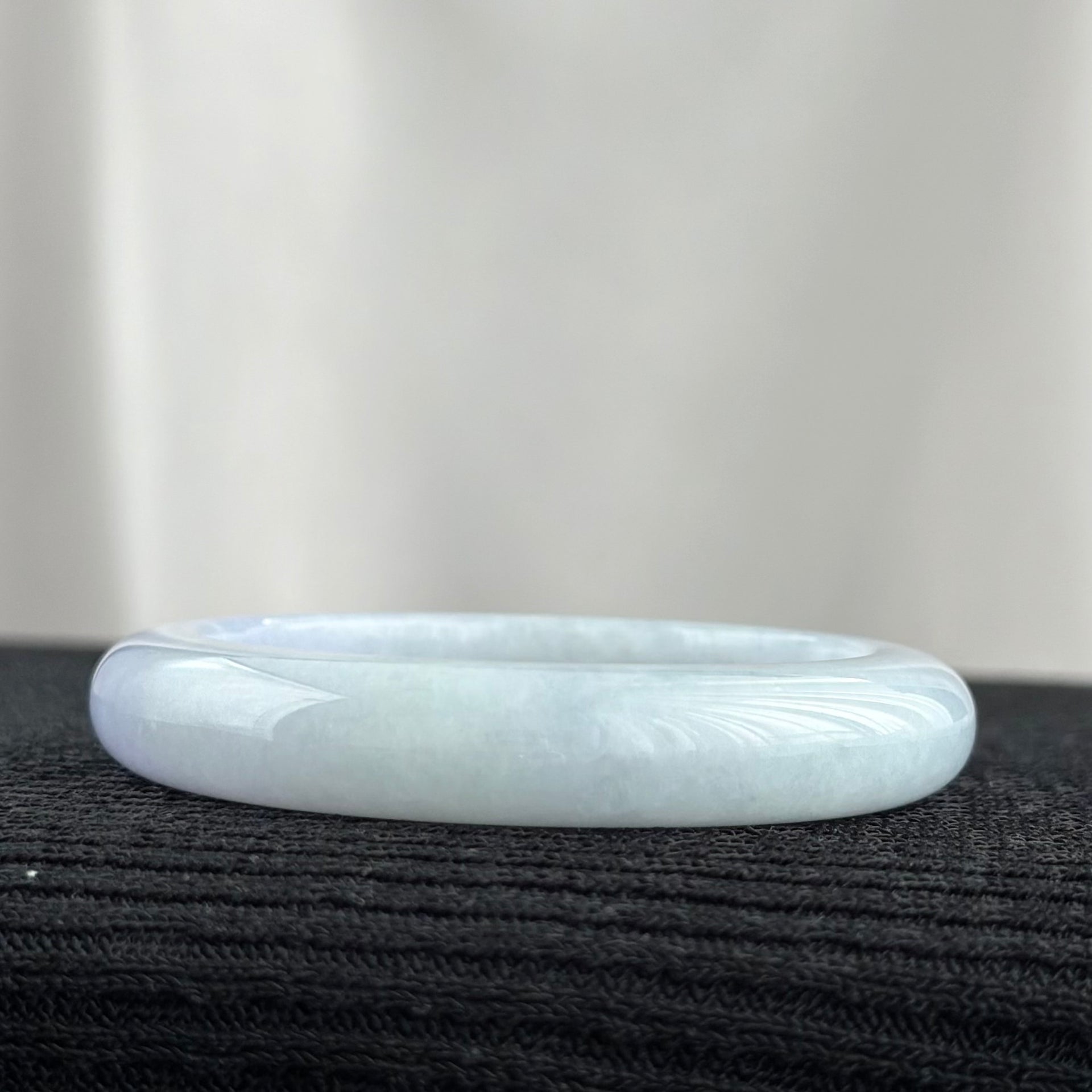Dawn Over Violet Skies Jadeite Bangle 54.2mm 晓空紫韵